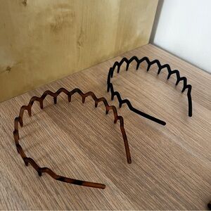 Scunci Black & Tortoise 2 Hairbands